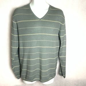 Calvin Klein Men’s V-neck sweater top. M